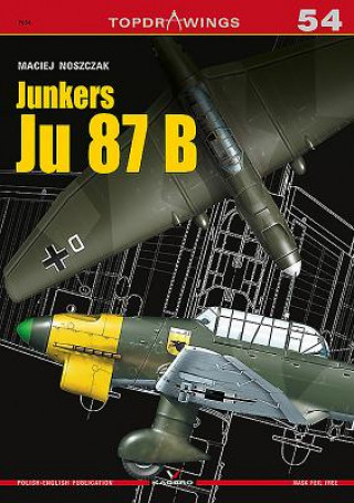 Knjiga Junkers Ju 87 B Maciej Noszczak