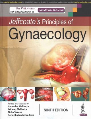 Livre Jeffcoate's Principles of Gynaecology Narendra Malhotra