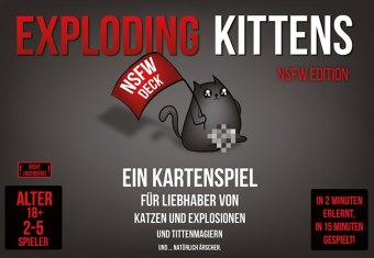 Joc / Jucărie Exploding Kittens NSFW Edition 