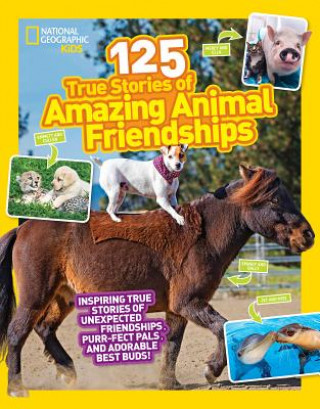 Книга 125 True Stories of Amazing Animal Friendships Lisa M Gerry