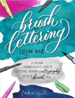 Книга Brush Lettering Emma Witte