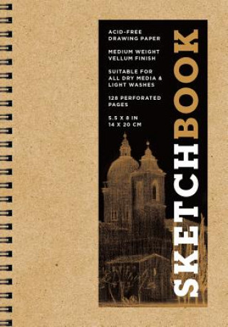 Книга Sketchbook (basic small spiral Kraft) Inc. Sterling Publishing Co.