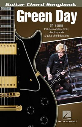 Kniha Green Day - Guitar Chord Songbook Green Day