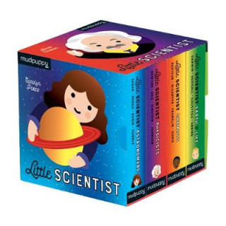 Книга Little Scientist Board Book Set Galison Mudpuppy