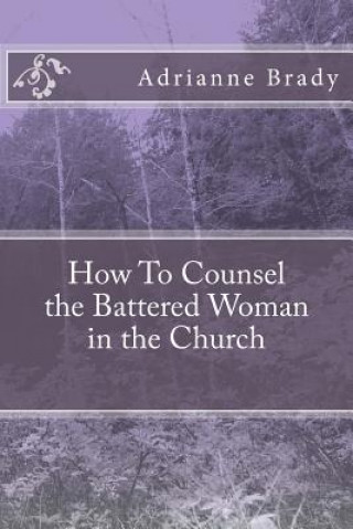 Book How To Counsel the Battered Woman in the Church Adrianne Denise Brady