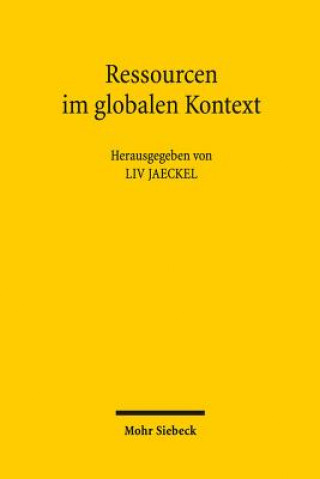 Kniha Ressourcen im globalen Kontext Liv Jaeckel