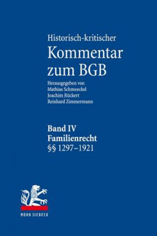 Carte Historisch-kritischer Kommentar zum BGB Joachim Rückert