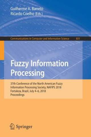 Knjiga Fuzzy Information Processing Guilherme A. Barreto