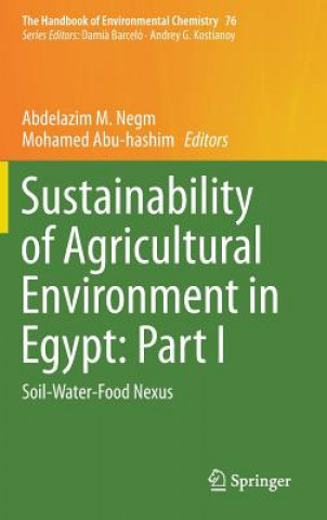 Kniha Sustainability of Agricultural Environment in Egypt: Part I Mohamed Abuhashim