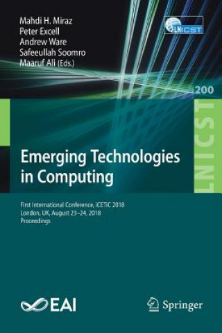 Könyv Emerging Technologies in Computing Mahdi H. Miraz