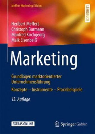 Kniha Marketing Heribert Meffert
