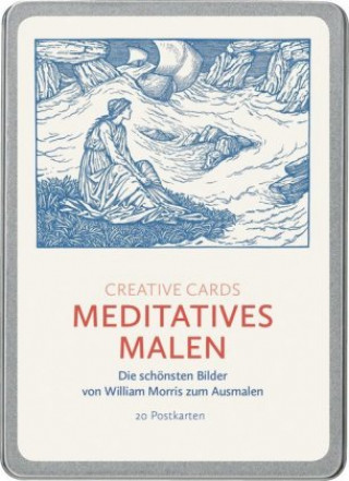 Kniha Meditatives Malen (Creative Cards) William Morris