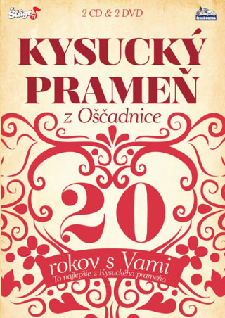 Videoclip Kysucký prameň - 20 rokov s Vámi - 2 CD + 2 DVD neuvedený autor