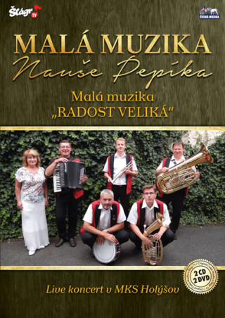 Video Malá muziky Nauše Pepíka - Malá muzika, radost veliká - 2 CD + 2 DVD neuvedený autor