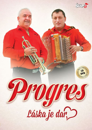 Video Progres - Láska je dar - CD + DVD neuvedený autor