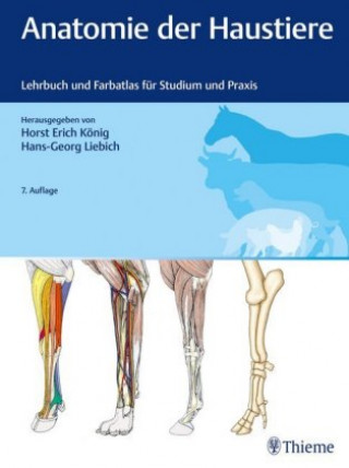 Kniha Anatomie der Haustiere Horst Erich König