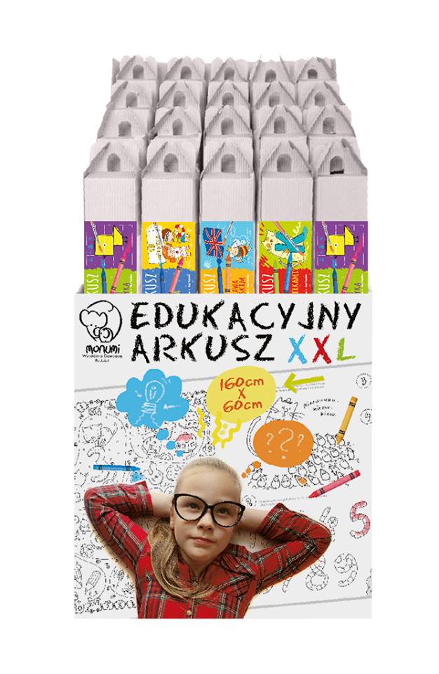 Articole de papetărie Edukacyjny arkusz XXL My First ABC 