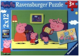 Hra/Hračka Zuhause bei Peppa / Peppa Pig (Kinderpuzzle) 
