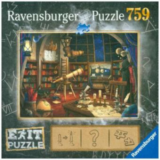 Joc / Jucărie Ravensburger EXIT Puzzle 19950 Sternwarte 759 Teile 