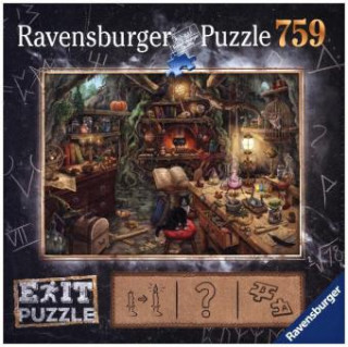 Joc / Jucărie Ravensburger EXIT Puzzle 19952 Hexenküche 759 Teile 
