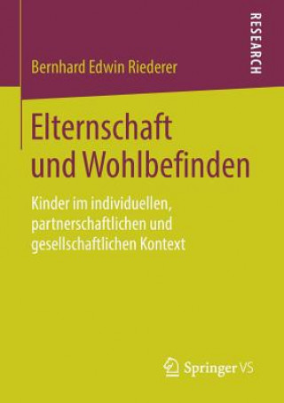 Carte Elternschaft Und Wohlbefinden Bernhard Edwin Riederer