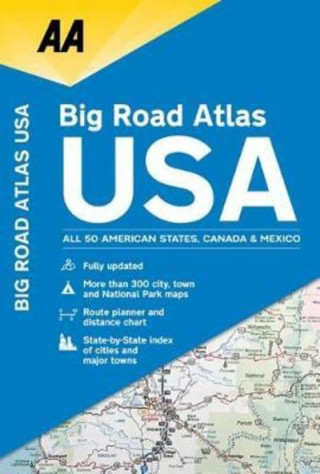 Carte AA Big Road Atlas USA AA Publishing
