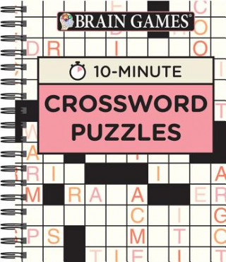 Książka Brain Games - 10 Minute: Crossword Puzzles (Pink), 2 Publications International