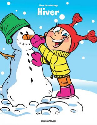 Carte Livre de coloriage Hiver 1, 2 & 3 Nick Snels