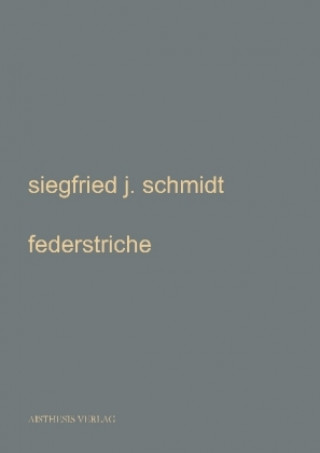 Kniha federstriche J. Siegfried