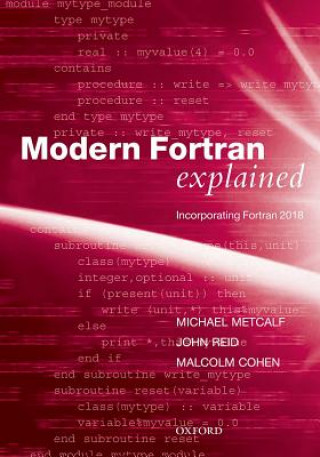 Könyv Modern Fortran Explained Metcalf