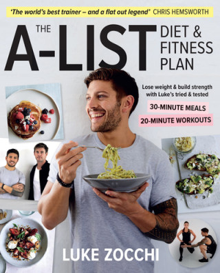 Kniha A-List Diet & Fitness Plan Luke Zocchi