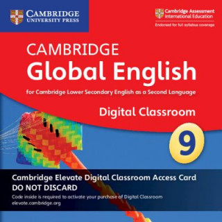 Kniha Cambridge Global English Stage 9 Cambridge Elevate Digital Classroom Access Card (1 Year) Christopher Barker