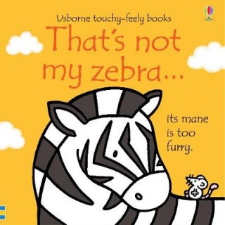 Kniha That's not my zebra... Fiona Watt