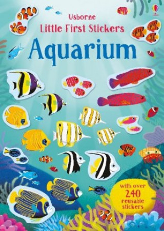 Książka Little First Stickers Aquarium HANNAH WATSON