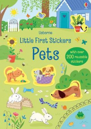 Книга Little First Stickers Pets HANNAH WATSON
