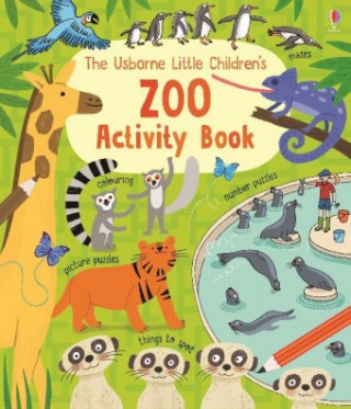Kniha Little Children's Zoo Activity Book Rebecca Gilpin