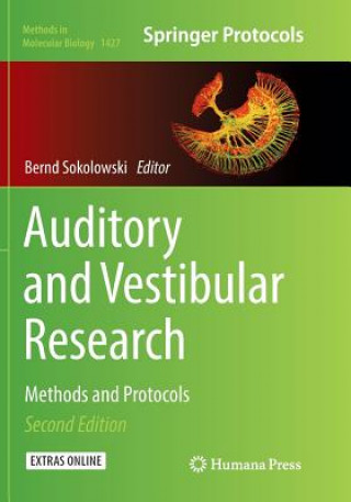 Βιβλίο Auditory and Vestibular Research BERND SOKOLOWSKI