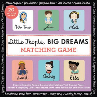 Книга Little People, BIG DREAMS Matching Game Isabel Sanchez Vegara