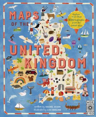 Carte Maps of the United Kingdom Dixon Rachel