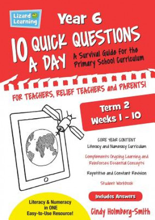 Knjiga 10 Quick Questions A Day Year 6 Term 2 CIND HOLMBERG-SMITH