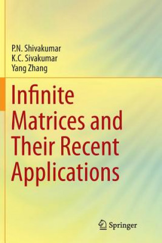 Carte Infinite Matrices and Their Recent Applications P N Shivakumar