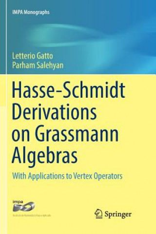 Książka Hasse-Schmidt Derivations on Grassmann Algebras Letterio Gatto