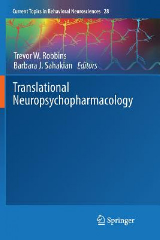 Kniha Translational Neuropsychopharmacology Trevor W. Robbins