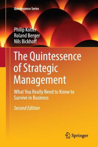 Kniha Quintessence of Strategic Management Philip (Northwestern University) Kotler