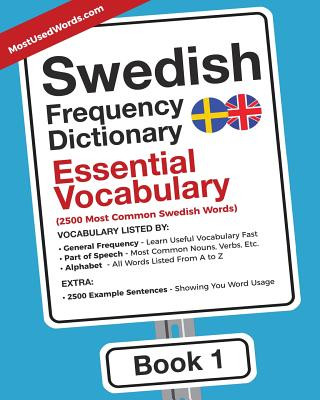 Könyv Swedish Frequency Dictionary - Essential Vocabulary MOSTUSEDWORDS