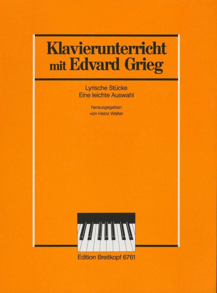 Книга 8 LYRICAL PIECES KLAVIER EDVARD GRIEG