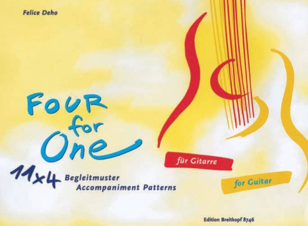 Книга FOUR FOR ONE GITARRE FELICE DEHO