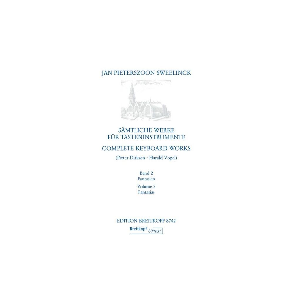 Książka COMPLETE KEYBOARD WORKS VOL2 ORGAN HARPS JAN PIETE SWEELINCK