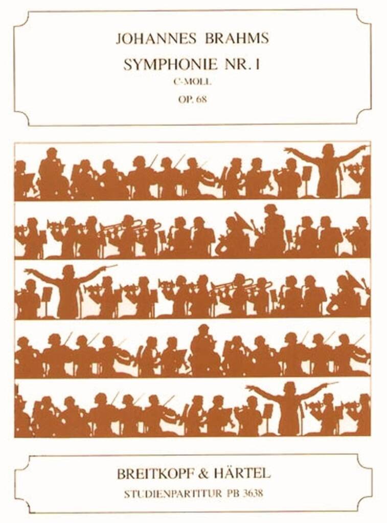 Knjiga SYMPHONIES STUDY SCORES JOHANNES BRAHMS