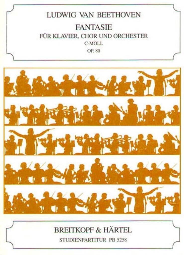 Buch CHORAL FANTASIA IN C MINOR OP80 OP80 KLA LUDWIG VA BEETHOVEN